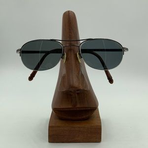 Vintage Torneau TO10 Bronze Oval Half Rim Frames